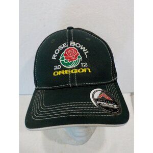 NEW Oregon Ducks Rose Bowl 2012 Padded Mesh Strapback Ball Cap Hat Dark Green